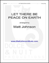 Let There Be Peace on Earth SATB choral sheet music cover